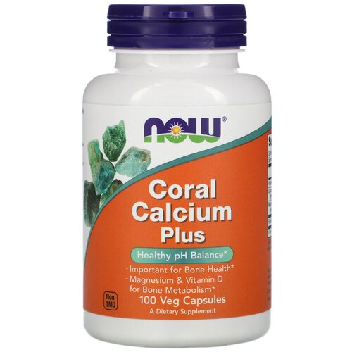 ���� ������� NOW Calcium Coral Plus, 210 �, 100 ��. ������ ������
