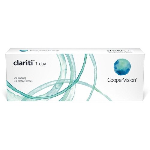 ���� ����������� ���������� ����� CooperVision Clariti 1 day, 30 ��., R 8,6, D -1,5, 1 ��. ������ ������