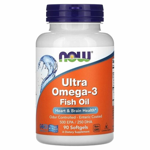  NOW Ultra Omega-3 500 EPA/250 DHA 90    