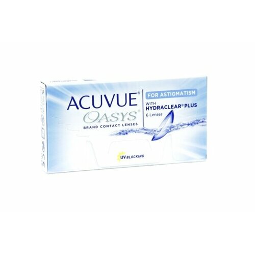 ���� ���������� ����� ACUVUE OASYS For Astigmatism with Hydraclear Plus., R 8,6, D +4,75,�CYL:�-1,25,�A�:�150 ������ ������