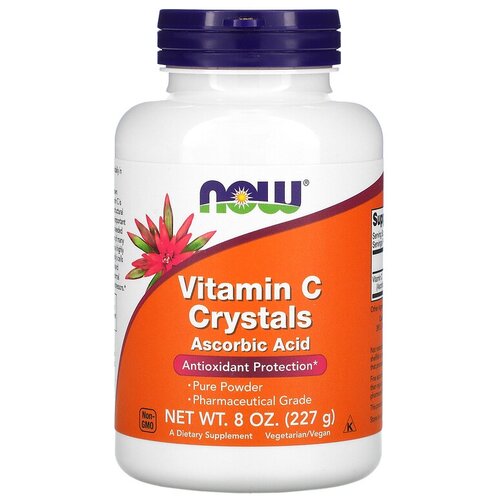 ���� ������� NOW Vitamin C Crystals, 227 �, 227 ��, 101 ��. ������ ������