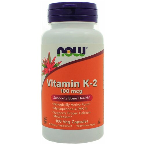  NOW Vitamin K-2 100 mcg, 100 .  