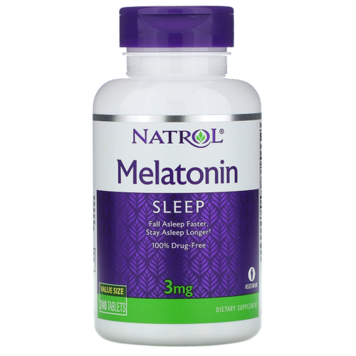 ���� Natrol Melatonin 3 mg 240 tab / ������ ��������� 3 �� 240 ���� ������ ������