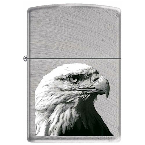     ZIPPO 24647 EAGLE HEAD   Chrome Arch -    -     , -, 