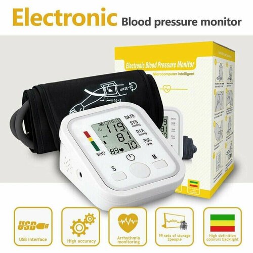 ���� �������� ����������� Arm Style Electronic Blood Pressure Monitor ������ ������