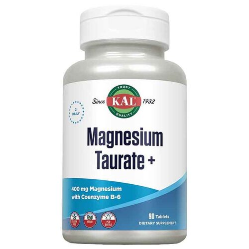   KAL Magnesium Taurate+, 250 , 400 , 90 .   -     , -, 