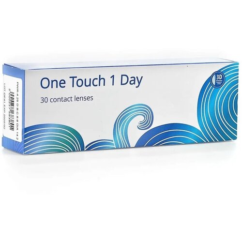 ���� ���������� ����� OKVision One Touch 1 Day, 30 ��., R 8,6, D -5,25, ����������, 1 ��. ������ ������