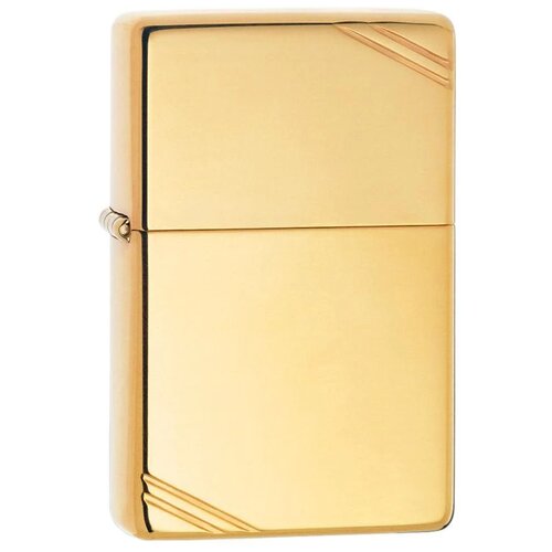     ZIPPO 270 Vintage with Slashes Series 1937   High Polish Brass   -     , -, 