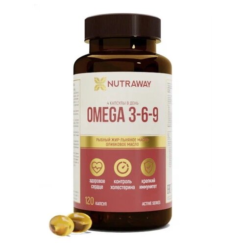 ���� Nutraway Omega 3-6-9 ����., 120 ��. ������ ������