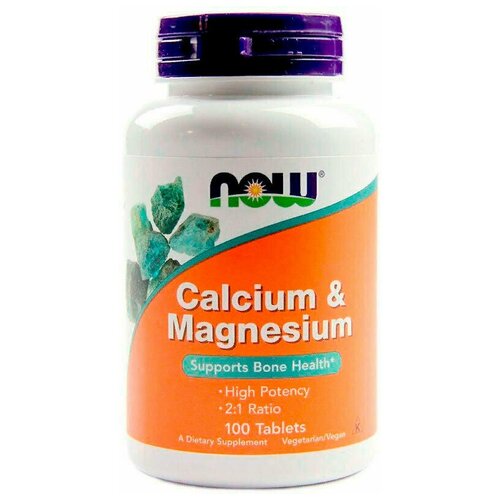 ���� NOW Calcium and Magnesium 500/250 �� 100 ��� / ��� ������� ������ 500/250 �� 100 ��� ������ ������