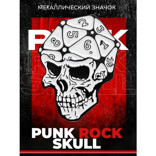 ���� ������������� ������ �� ������ Punk Rock Skull D20 Cube ������ ������