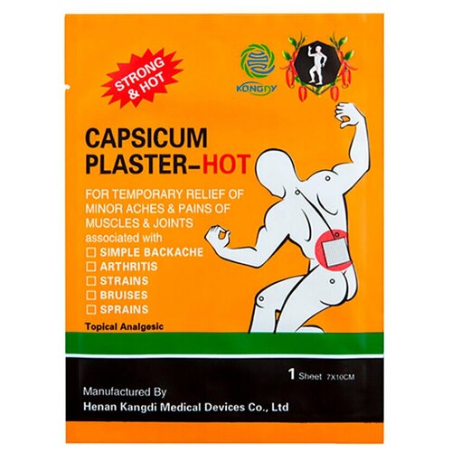      Hot Capsicum Plaster Kongdy (1 .)   -     , -, 