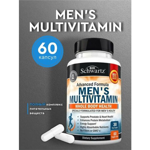 ���� BioSchwartz Advanced Formula Men`s Multivitamin (�������������� ��� ������) 60 ������ (BioSchwartz) ������ ������