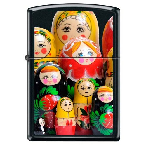  Zippo Classic   Matroshka Doll Black Matte 60  56.7    -     , -, 