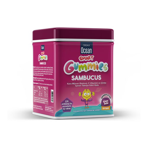 ���� ORZAX Smurt Gummies Sambucus ������ ������ ����������� ������� 64 �� ������ ������