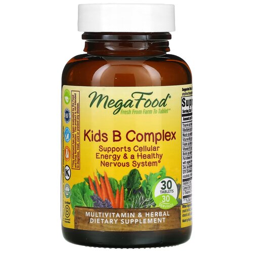 ���� MegaFood, Kids One Daily, 30 �������� ������ ������