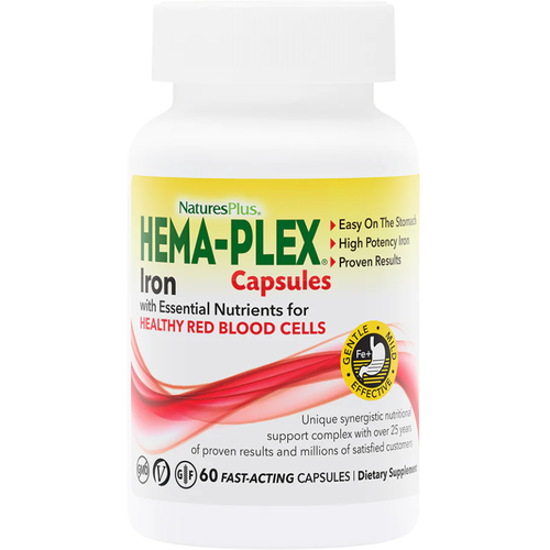 ���� ������� Natures Plus Hema-Plex, 100 �, 90 ��, 60 ��. ������ ������