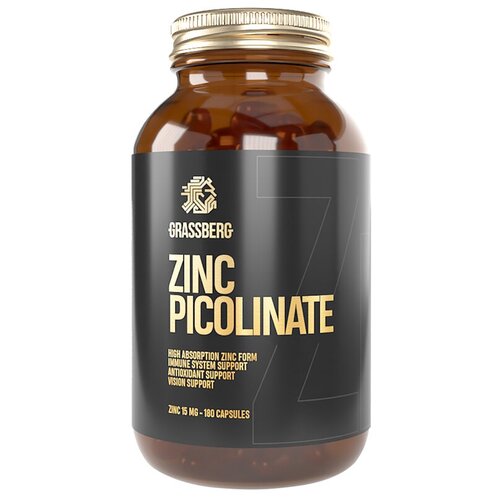 ���� Grassberg Zinc Picolinate ����., 15 ��, 498.4 �, 180 ��. ������ ������