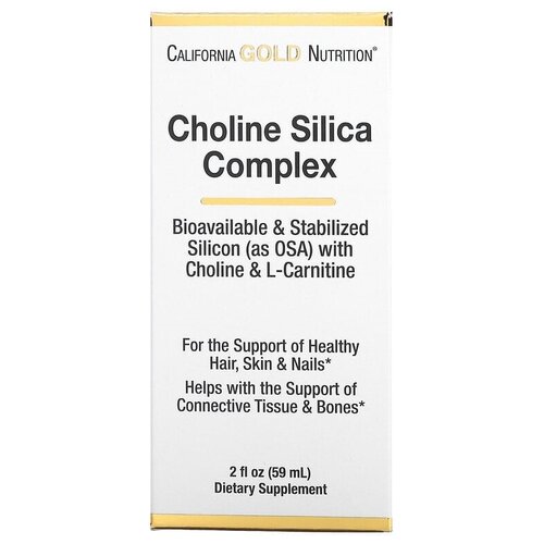 ���� California Gold Nutrition Choline Silica Complex ��., 59 ��, 110 � ������ ������
