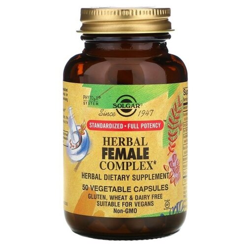 ���� Solgar Herbal Female Complex ����., 160 �, 50 ��. ������ ������