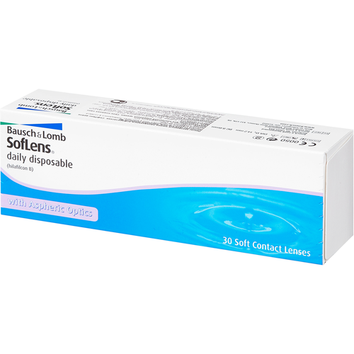    Bausch & Lomb Soflens Daily Disposable, 30 ., R 8,6, D -0,5  