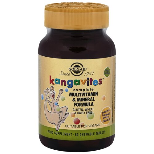 ���� Solgar �angavites with multivitamins and minerals ���., 0.4 ��, 0.4 �, 60 ��., ����������� ������ ������ ������