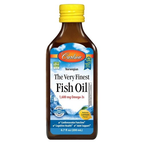 ���� Carlson Labs Norwegian The Very Finest Fish Oil (���������� ����� ����� ������ ����� ���) � ����������� �������� ������ 1600 �� 200 �� ������ ������