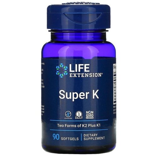 ���� Life Extension Super K (��� ����� �2 ���� �1) 90 ������ ������ ������
