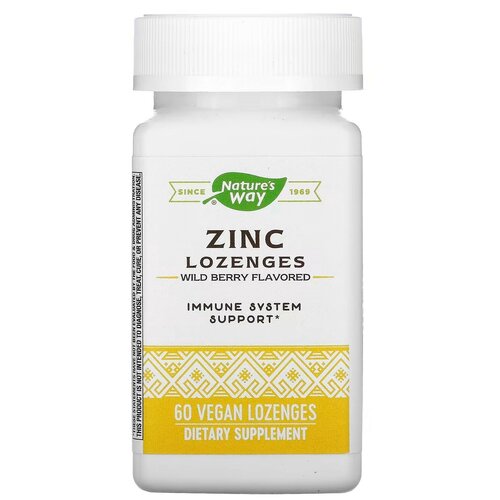   Nature's Way Zinc, 120 , 60 .   -     , -, 