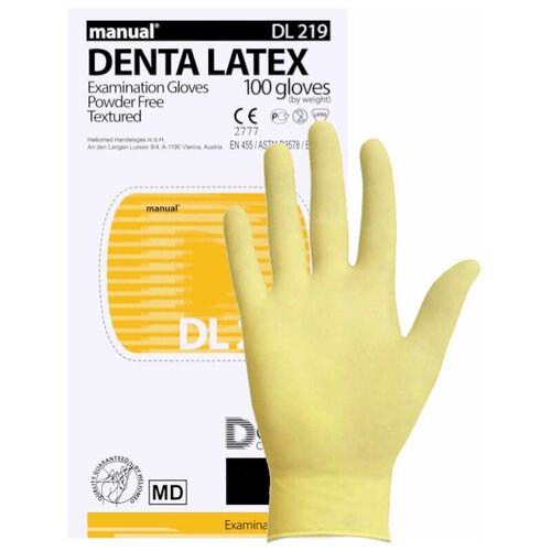 ���� �������� ��������� Manual DL 219 Denta Latex, ������: XL, 50 ��� (100 ��), ����: ����������� ������ ������