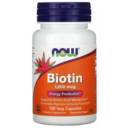   NOW Biotin, 120 , 100 , 1000 , 100 .   -     , -, 