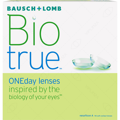    Bausch & Lomb Biotrue ONEday, 90 ., R 8,6, D -2, 1 .  