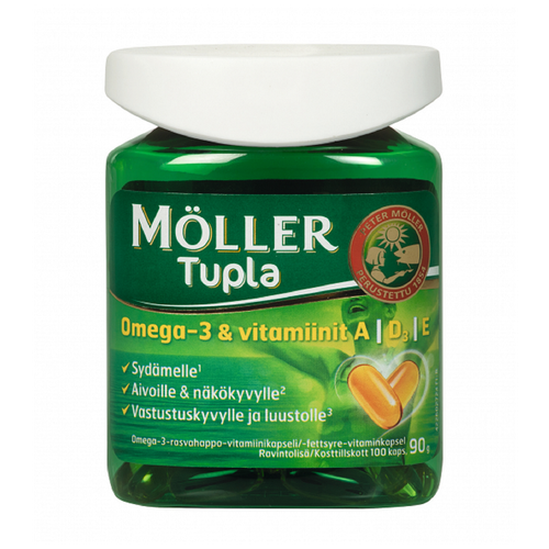 ���� Moller Tupla Omega-3 ������� � ������ ����� � ����������. ����� ��� �e���� ������� , 100 ��. �������� ������ ������