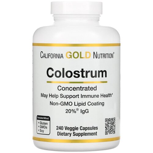 ���� California Gold Nutrition Colostrum ���. ����., 0.2 �, 240 ��. ������ ������