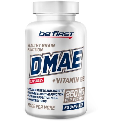     Be First DMAE + Vitamin B6, 60    -     , -, 